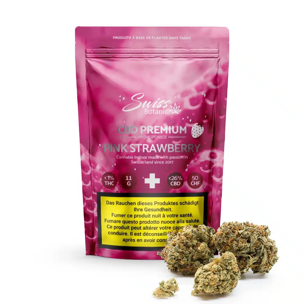 Swiss Botanic - Pink Strawberry CBD (Indoor) 11gr