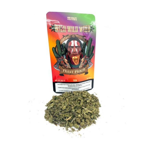 WILD WILD WEED -  Fruit Punch CBD Trim (Indoor) 10gr