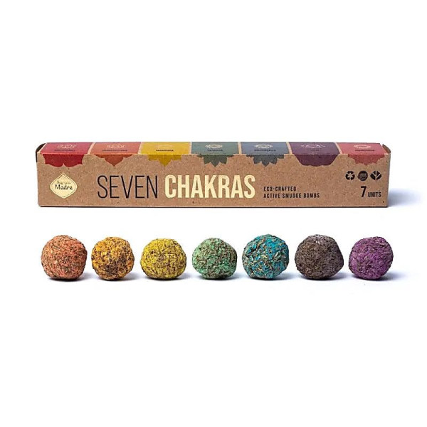 Räucherkugeln - 7 Chakras - Box - 7 Stück