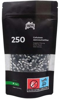 Kailar 250 Cellulose Slim Aktivkohlefilter schwarz